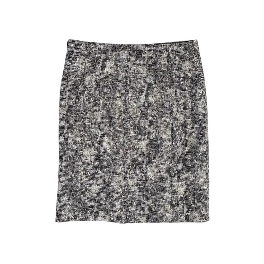 MM Lafleur Noho Knee Length Pencil Skirt Size 4 Crackle Business Office